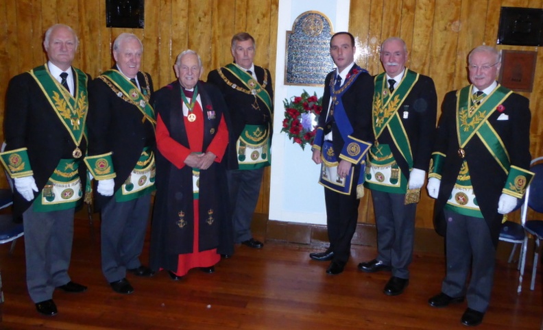 1Bro. Rev. Peter Price and the Grand Lodge Deputation..JPG