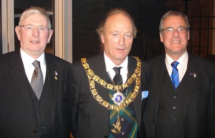 Grand Master with M. Parrack and W. Gwillam 579