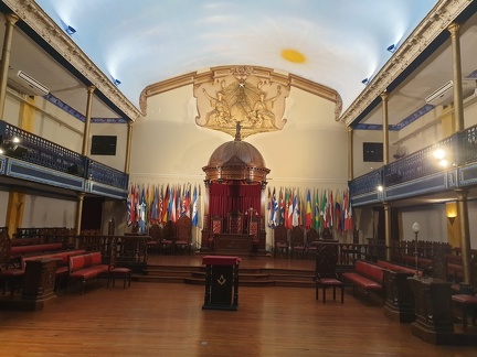 Argentina Interior of Grand Lodge of Argentina.